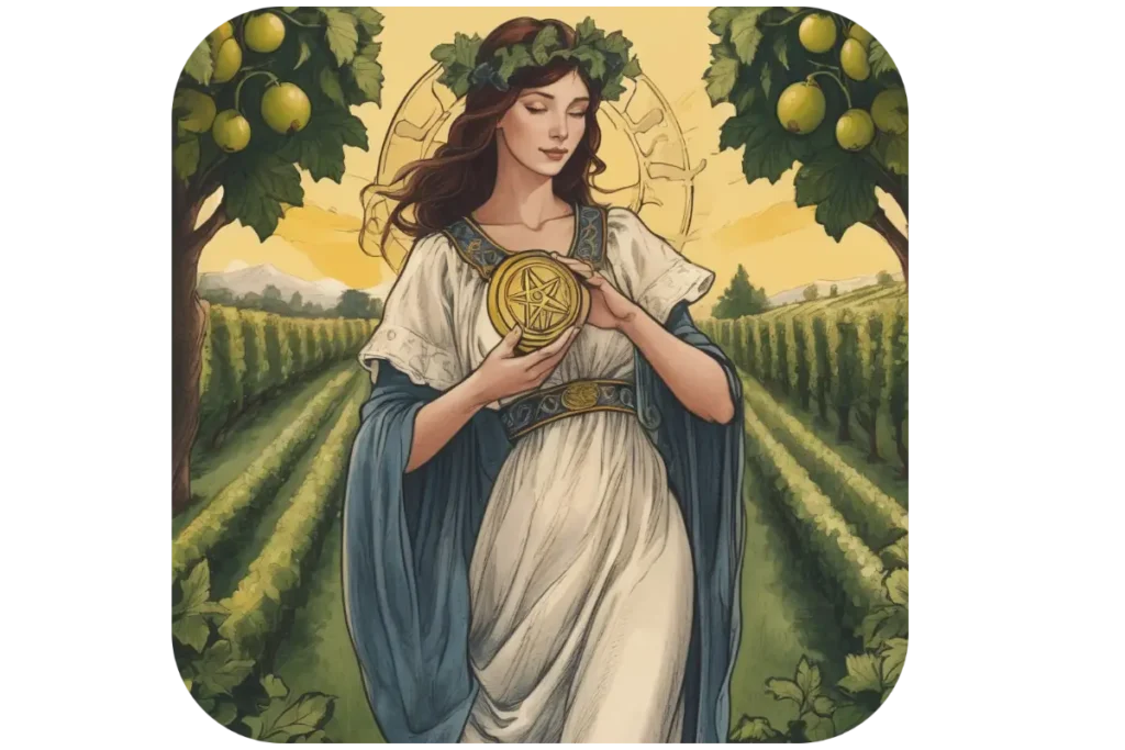 Nine of Pentacles Meaning